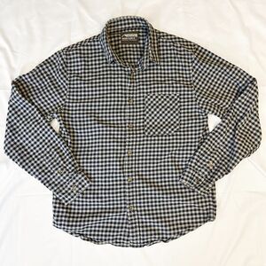 Mountain Khakis Downtown Flannel Shirt Mens Size M Check Classic Fit Button Up